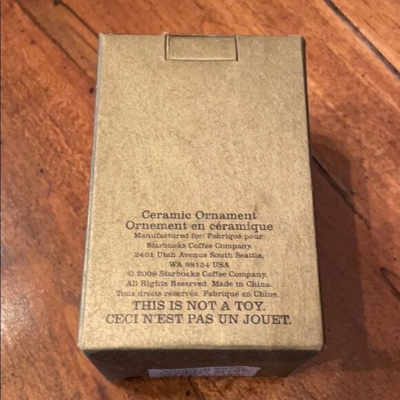 2008 Starbucks Ceramic Coffee Cup Ornament - Picture 3 of 4